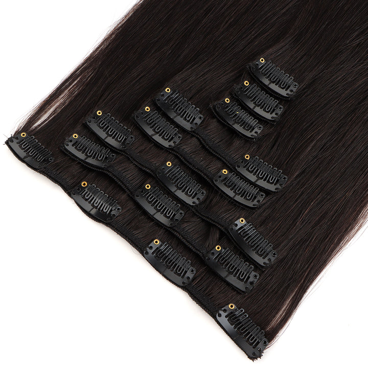 Orientfashion Remy Clip in Hair Extensions Real Human Hair Extensions 100g