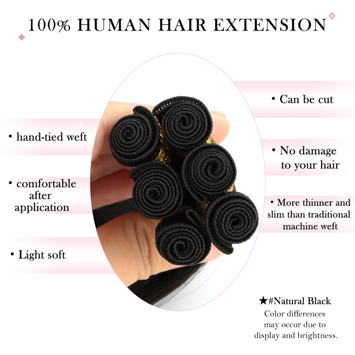 Orientfashion Hand Tied Weft Hair Extensions 100g