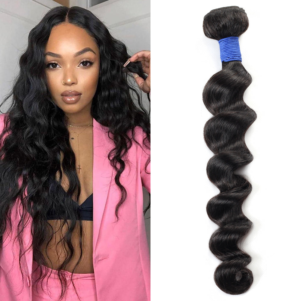 Orientfashion Loose Deep Wave Hair Bundles Human Hair for Black Women 95g/piece