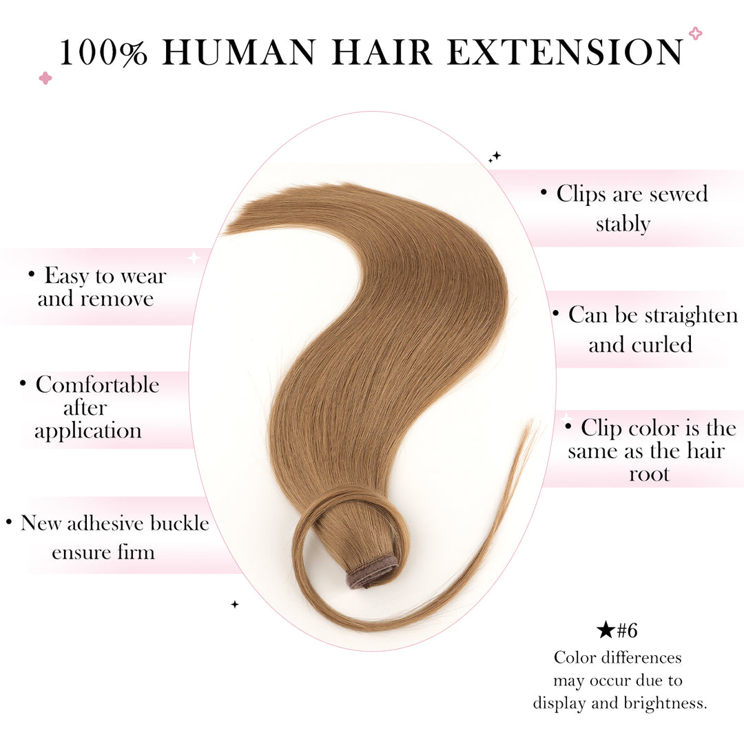 Orientfashion Straight Hair Ponytail 100g