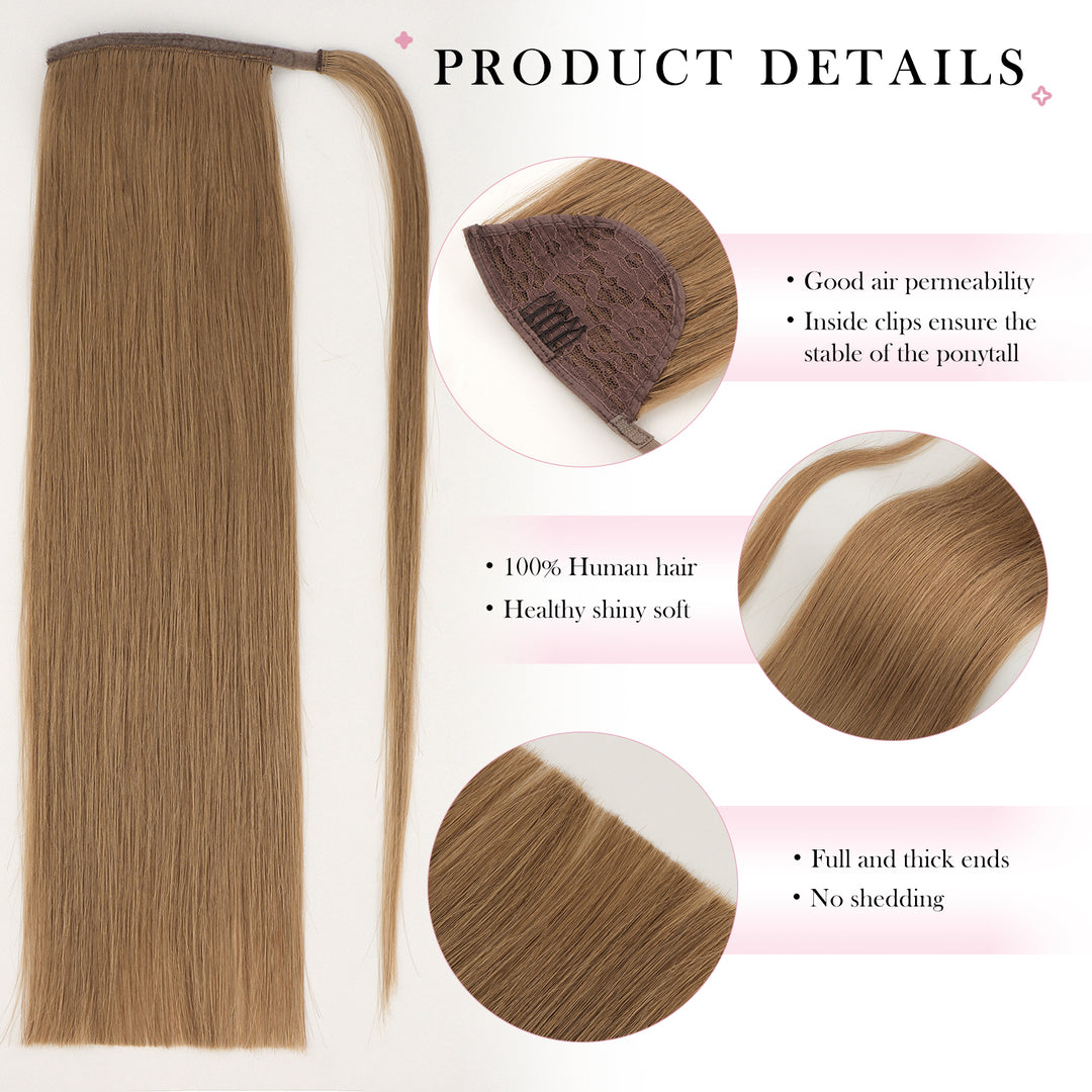 Orientfashion Straight Hair Ponytail 100g