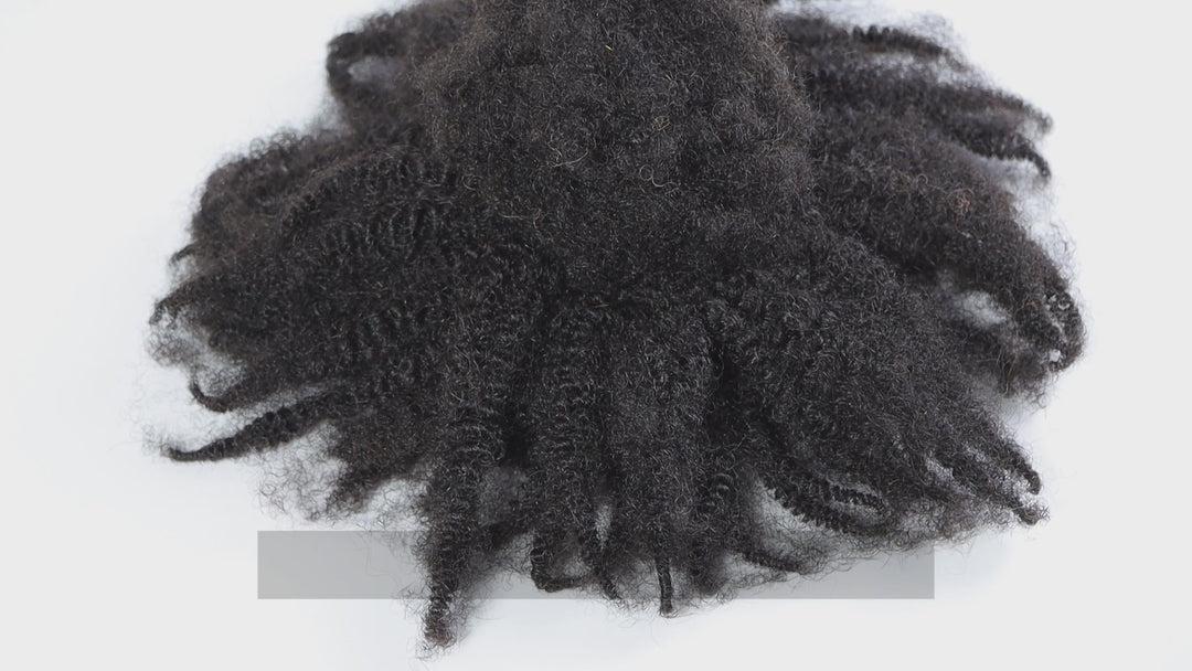 Orientfashion Afro Kinky Human Hair Bulk for Locs Extensions 100g/Pack