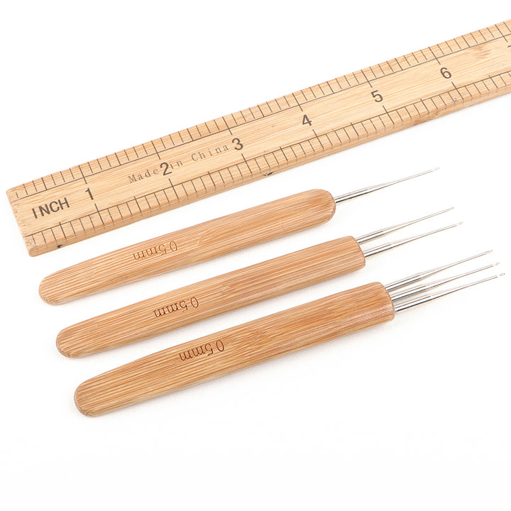 Orientfashion 0.4mm 0.5mm 0.75mm Crochet Hooks for Dreadlocks