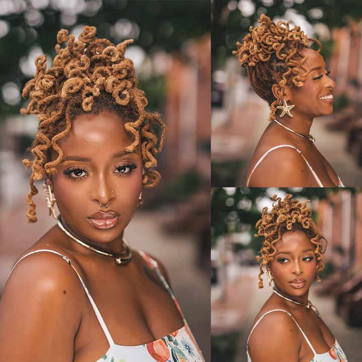 Orientfashion Handmade Loc Extensions Human Hair Dreadlocks (20 Locs Per Bundle)