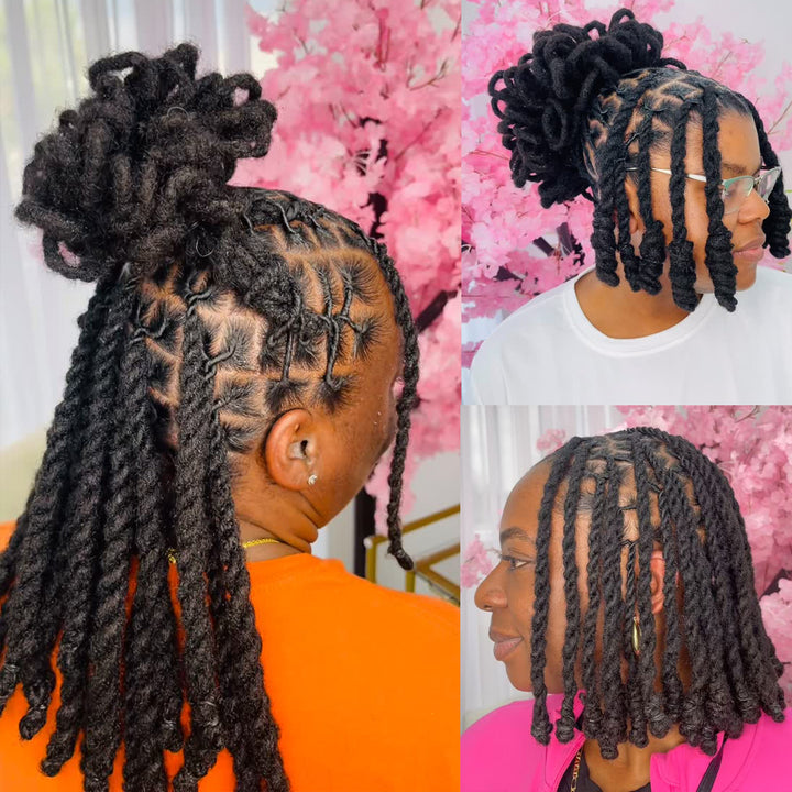 Orientfashion Afro Kinky Bulk Human Hair 30g/Pack