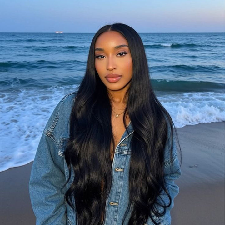 Orientfashion 100% Unprocessed Brazilian Straight Human Hair Bundles 95g/piece