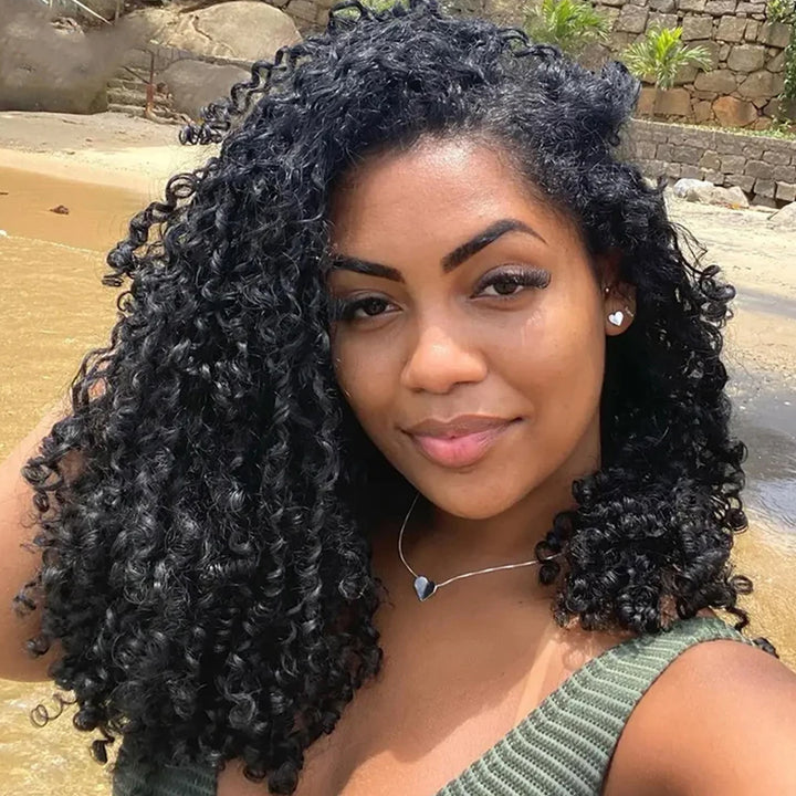 Orientfashion High Quality Pixie Curly Cuticle Aligned Virgin Human Hair Bundles 100g/pack