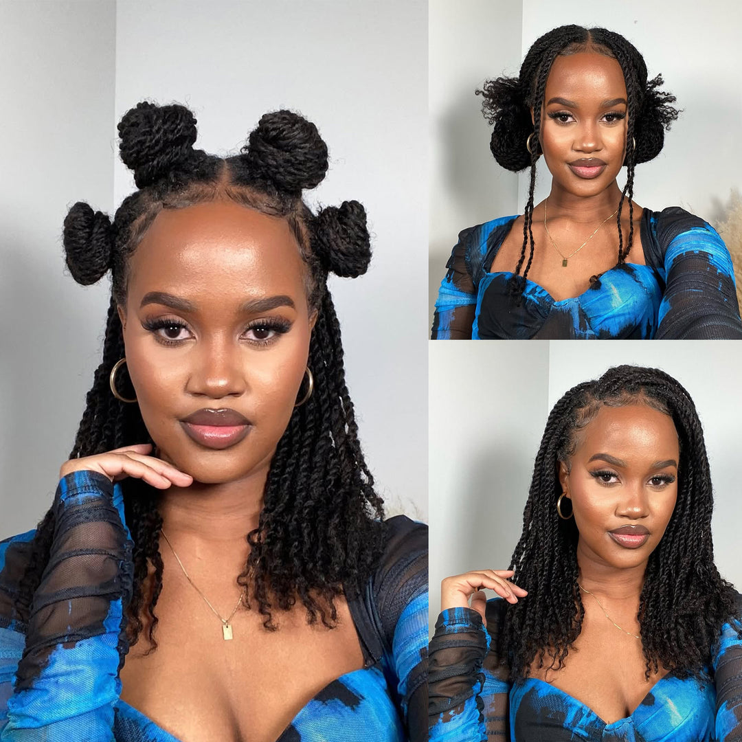 Orientfashion 4c Human Hair Bulk for Braiding 100g/Pack