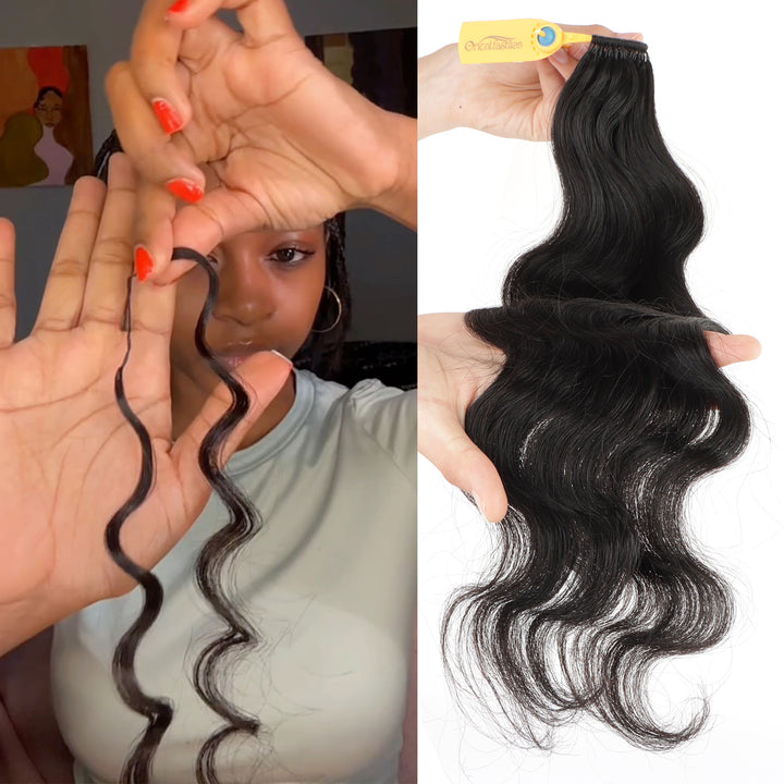 Orientfashion Body Wave Feather Crochet Human Hair Wholesale Crochet Human Hair