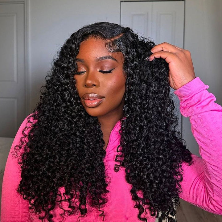 Orientfashion Brazilian Hair Weave Jerry Curly Human Hair Bundles 95g/pack