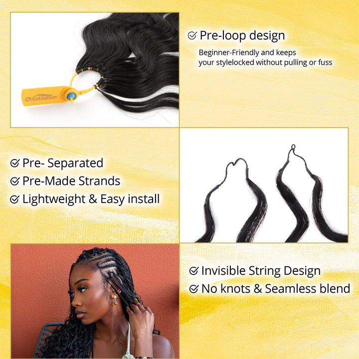 Orientfashion Body Wave Feather Crochet Human Hair Wholesale Crochet Human Hair