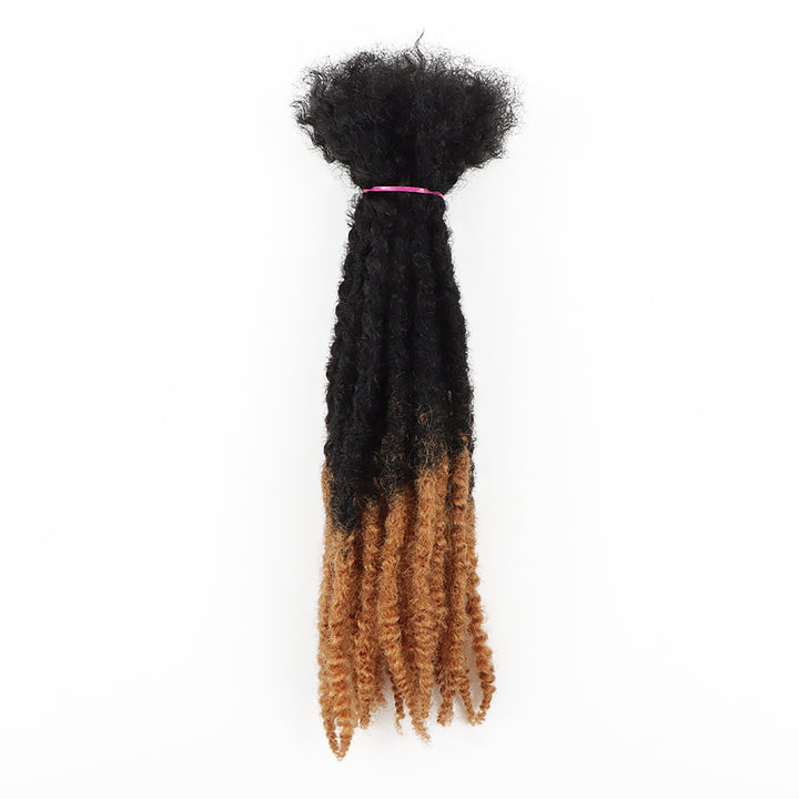 Orientfashion Ombre Textured Locs Human Hair (20 Locs Per Bundle)