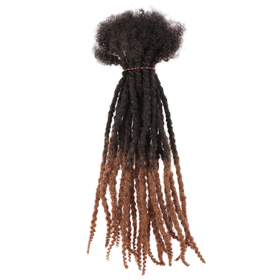 Orientfashion Ombre Textured Locs Human Hair (20 Locs Per Bundle)