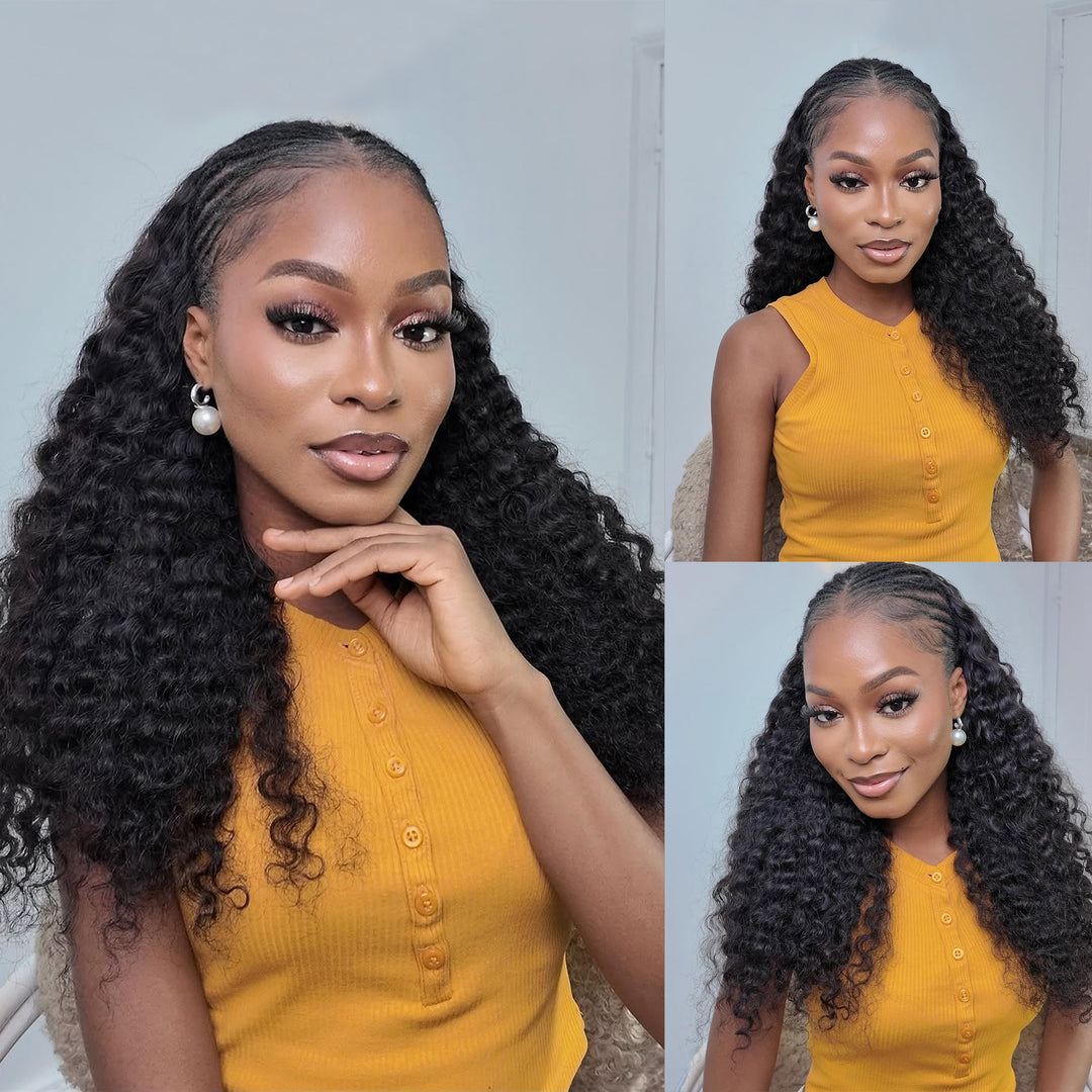 Orientfashion Raw Burmese Curly Human Hair Bundles 100g/pack