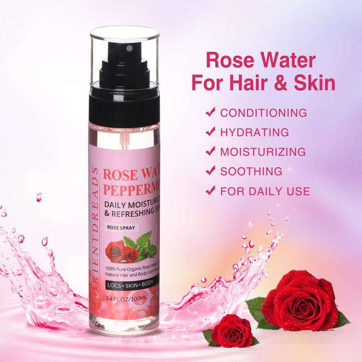 Orientfashion Moisturizing Refreshing Rose Water Spray