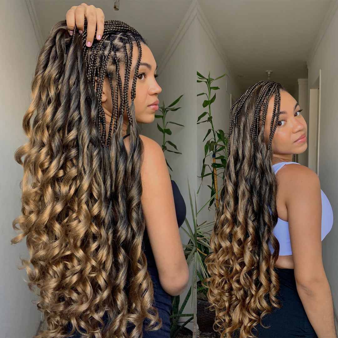 Orientfashion Synthetic Hair Extension French Curls