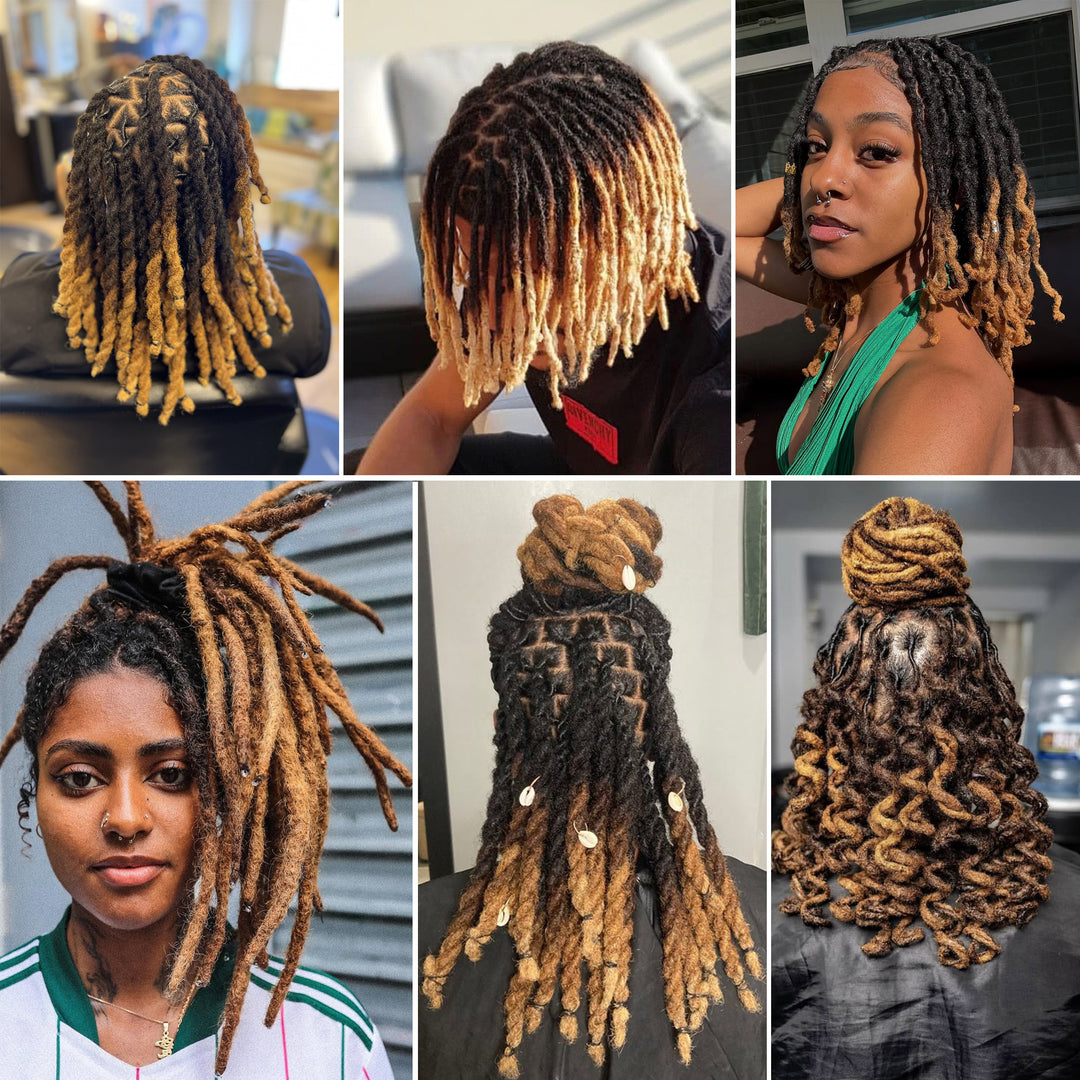 Orientfashion Ombre Dreadlocks Human Hair (20 Locs Per Bundle)