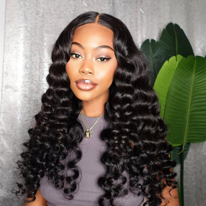 Orientfashion Loose Deep Wave Hair Bundles Human Hair for Black Women 95g/piece