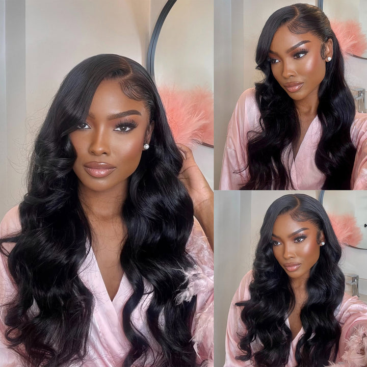 Orientfashion Brazilian Remy Human Hair Wigs Loose Wave Lace Front Wigs 13*4