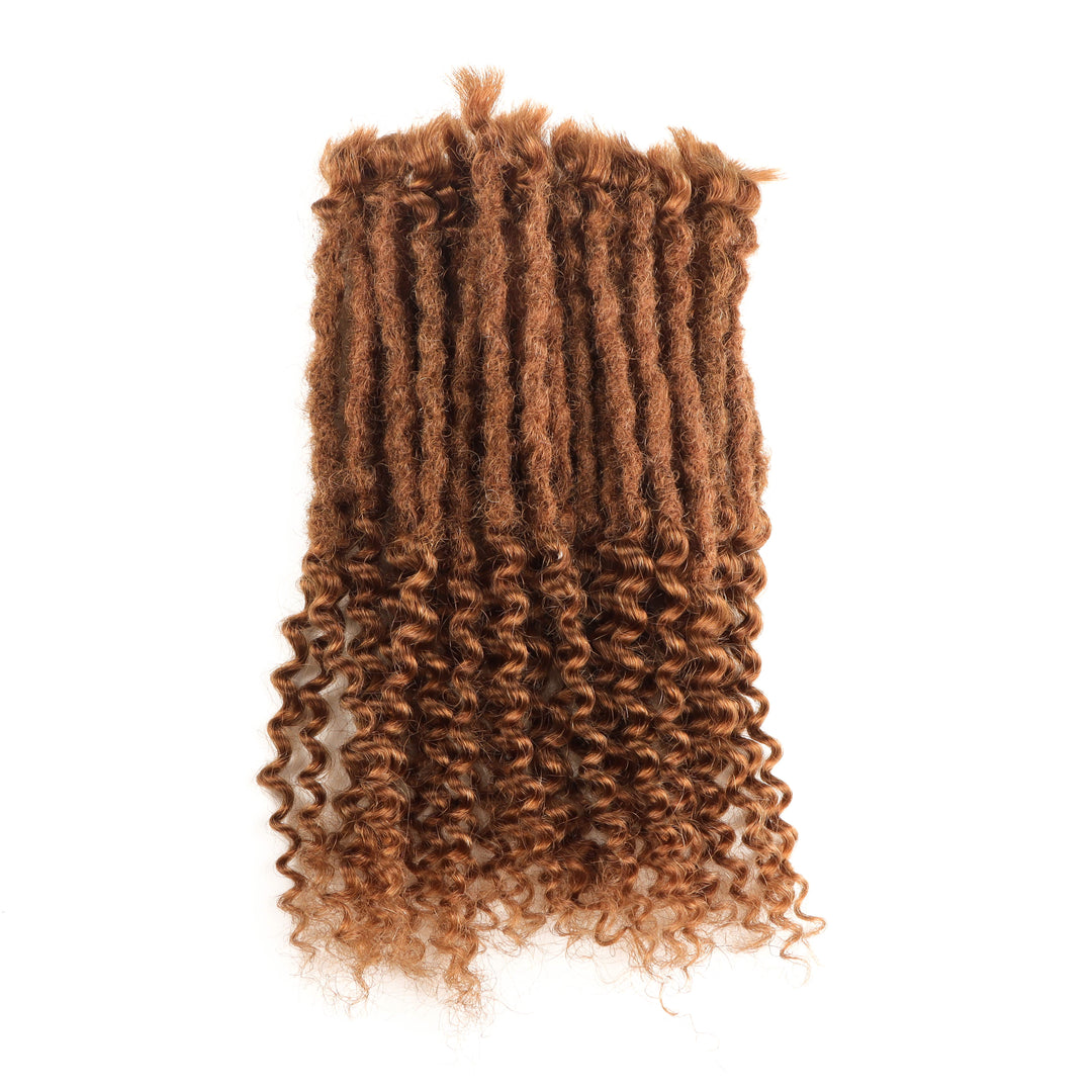 Orientfashion Deep Goddess Locs Human Hair (20 Locs Per Bundle)