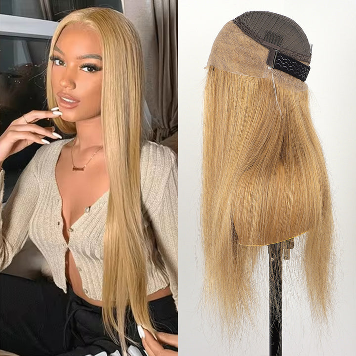 Orientfashion Hidden Strap 360 Glueless Wigs Human Hair Pre Plucked with Drawstring