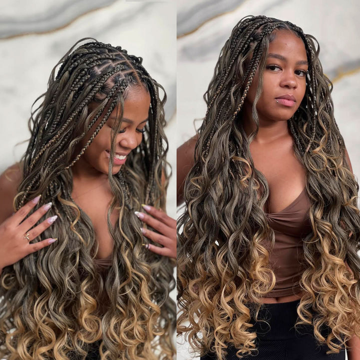 Orientfashion Synthetic Hair Extension French Curls