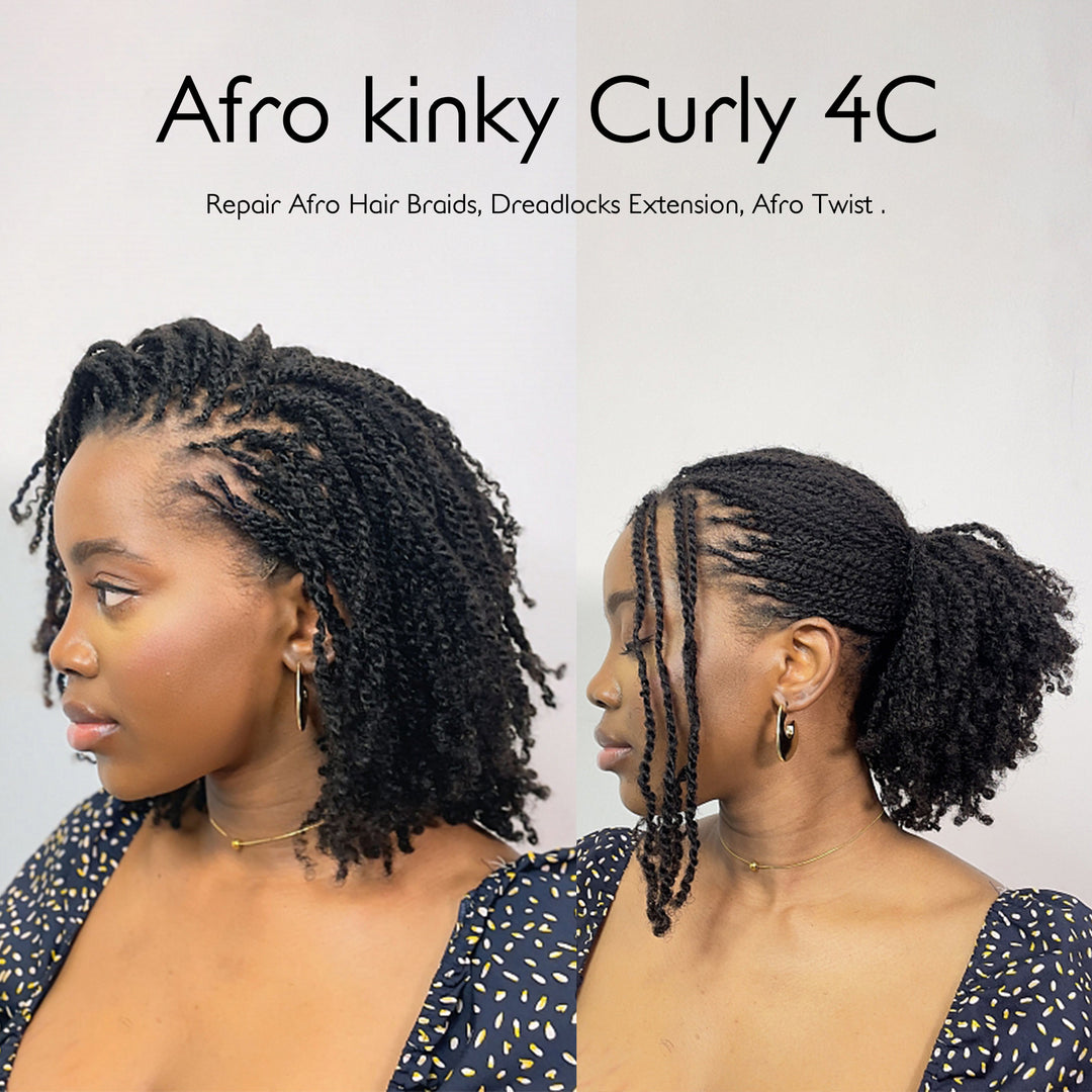 Orientfashion 4c Human Hair Bulk for Braiding 100g/Pack