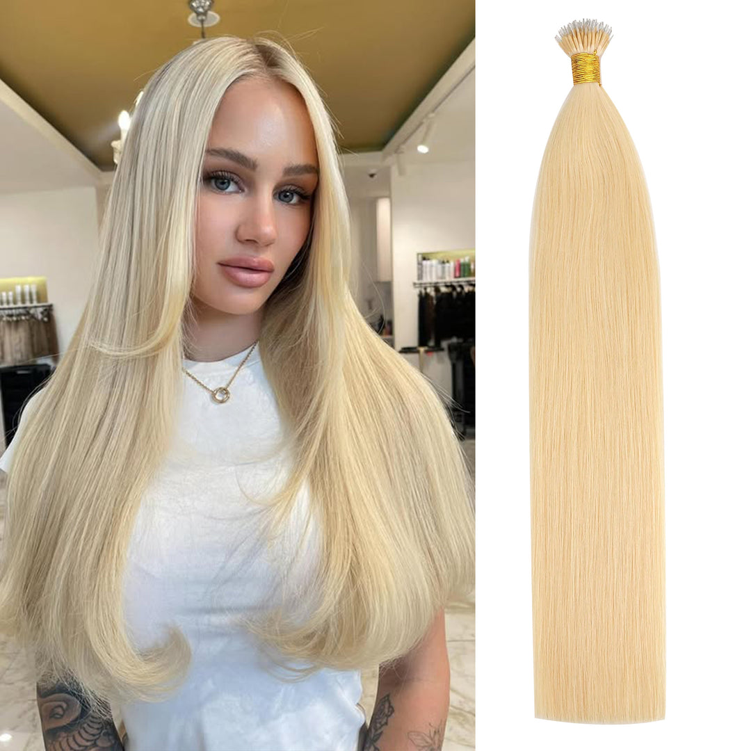 Orientfashion Nano Tip Extensions Remy Nano Hair Extensions for Women 100pcs/pack