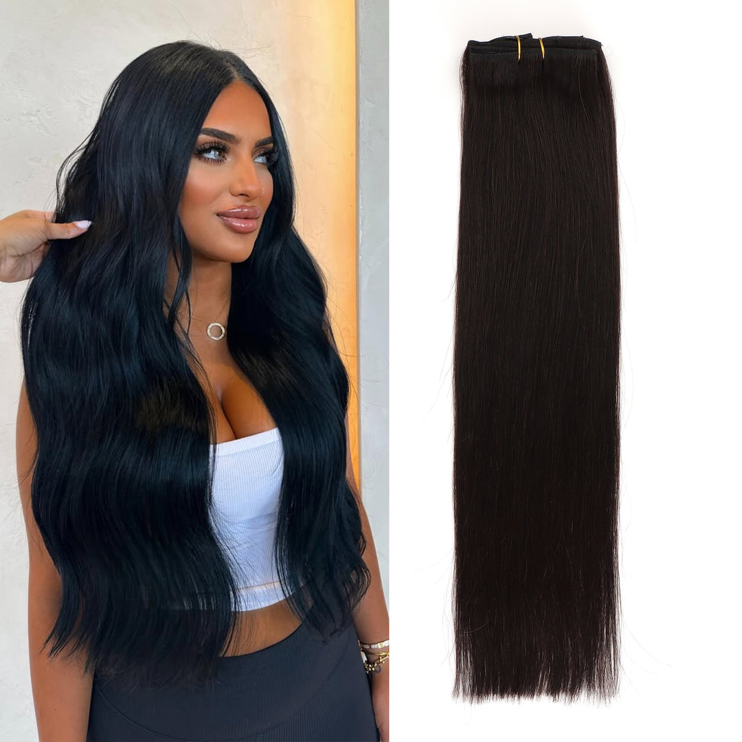 Orientfashion Remy Clip in Hair Extensions Real Human Hair Extensions 100g