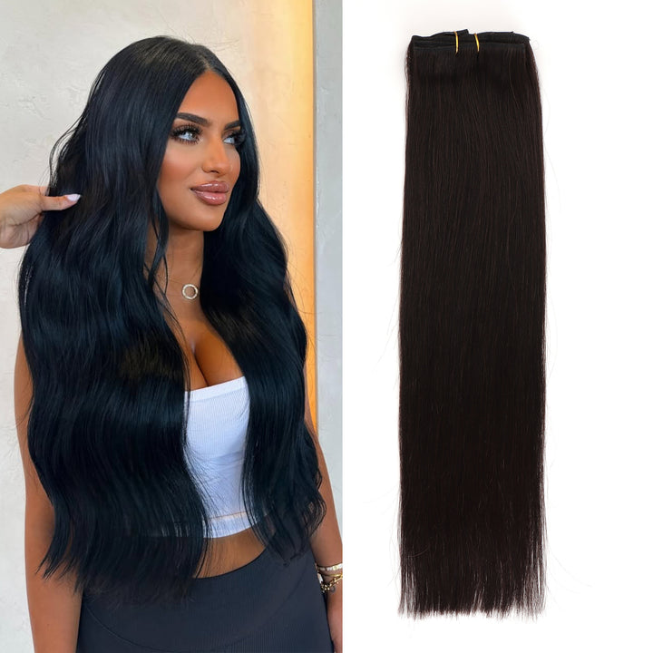 Orientfashion Remy Clip in Hair Extensions Real Human Hair Extensions 100g