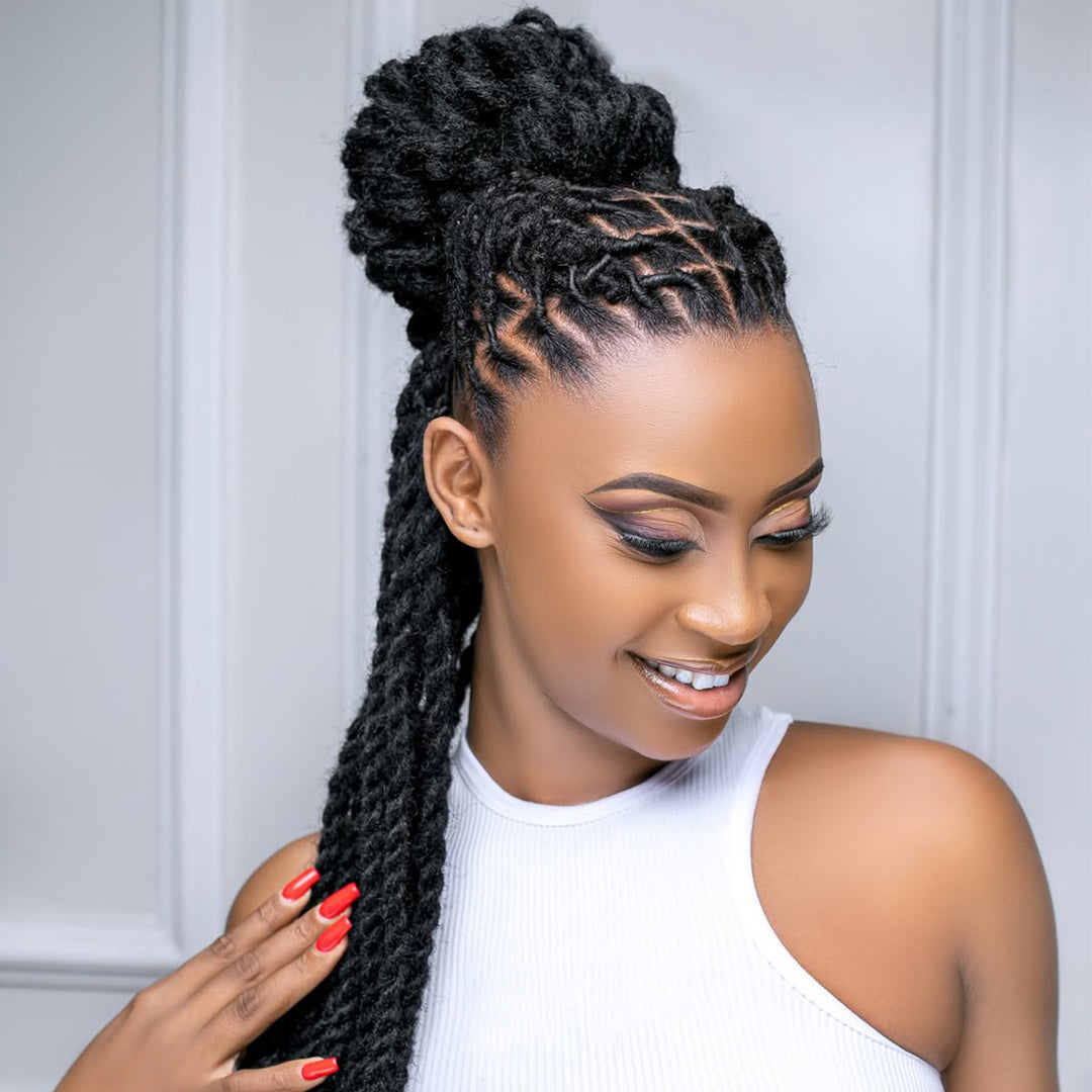 Orientfashion Handmade Loc Extensions Human Hair Dreadlocks (20 Locs Per Bundle)