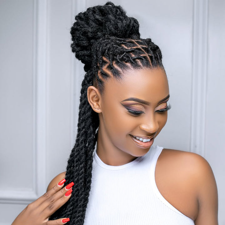 Orientfashion Handmade Loc Extensions Human Hair Dreadlocks (20 Locs Per Bundle)