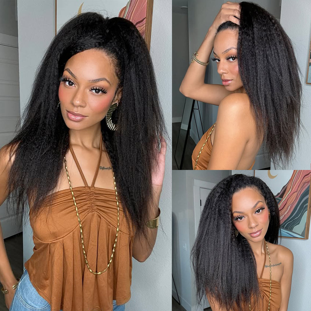 Orientfashion Cheveux Naturels Kinky Straight Crochet Human Hair Feather Crochet Human Hair