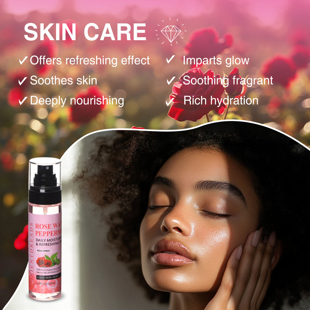 Orientfashion Moisturizing Refreshing Rose Water Spray