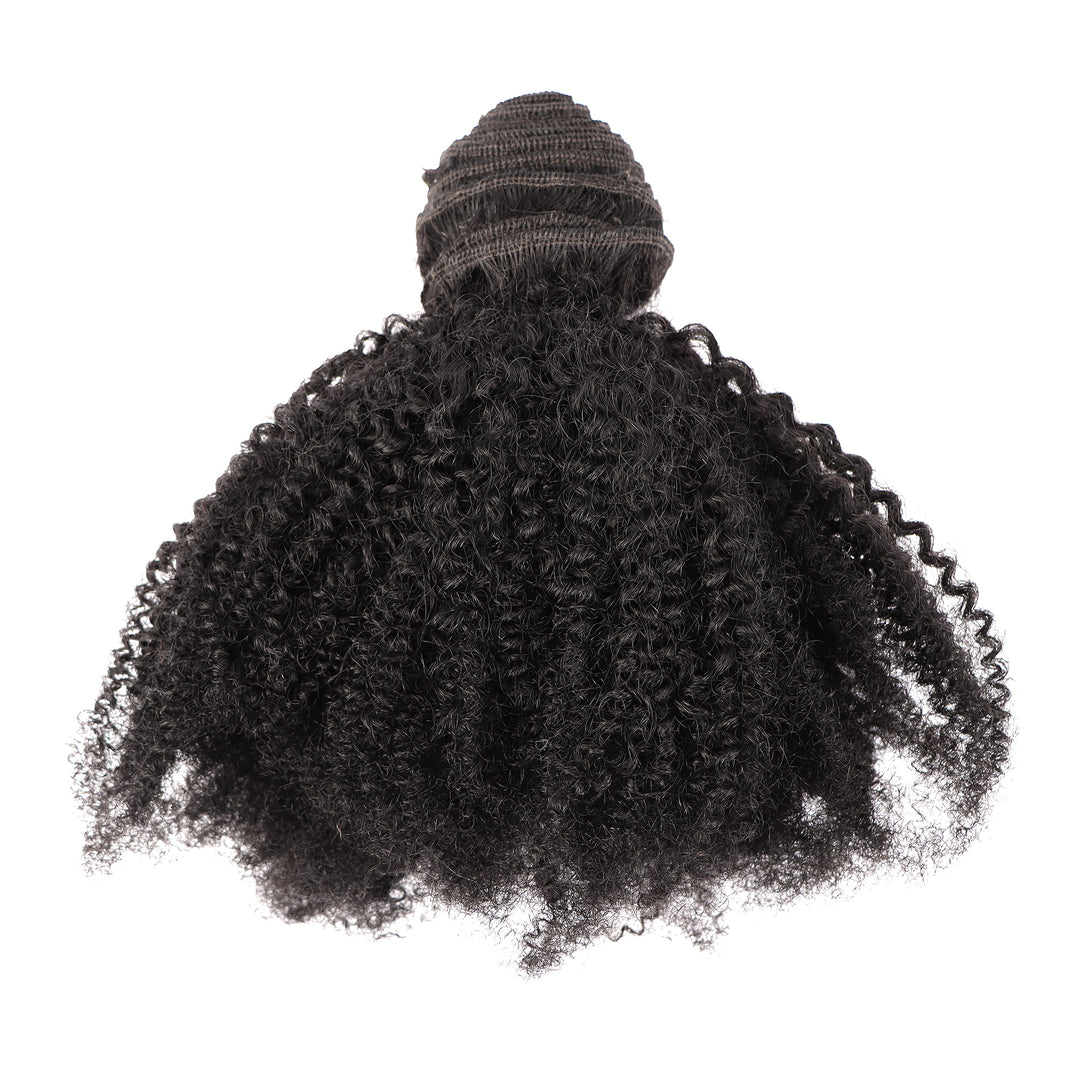 Orientfashion Mongolian Afro Kinky Curly Human Hair Bundles 4b 4c for Women 100g/piece