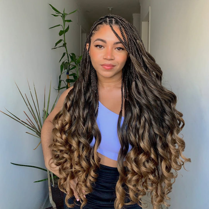 Orientfashion Synthetic Hair Extension French Curls