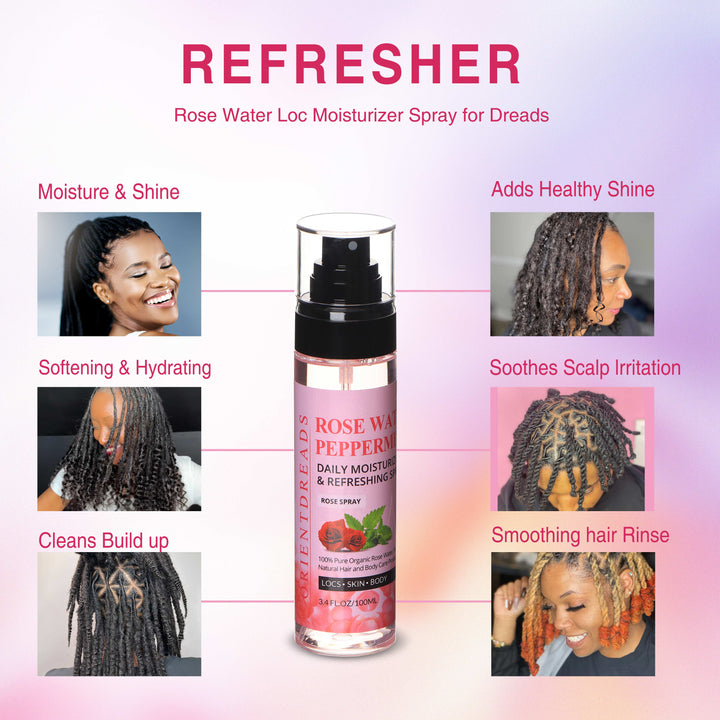 Orientfashion Moisturizing Refreshing Rose Water Spray