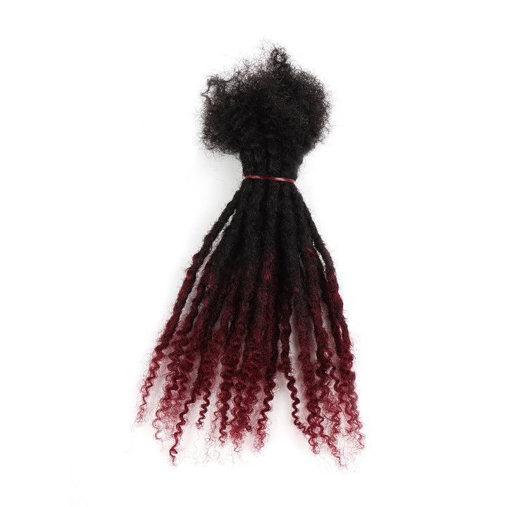 Orientfashion Ombre Textured Locs Human Hair (20 Locs Per Bundle)