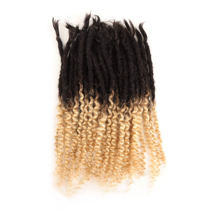 Orientfashion Ombre Deep Goddess Locs Human Hair (20 Locs Per Bundle)