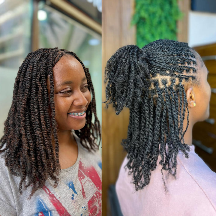 Orientfashion 4b Human Hair Bulk for Braiding 100g/Pack