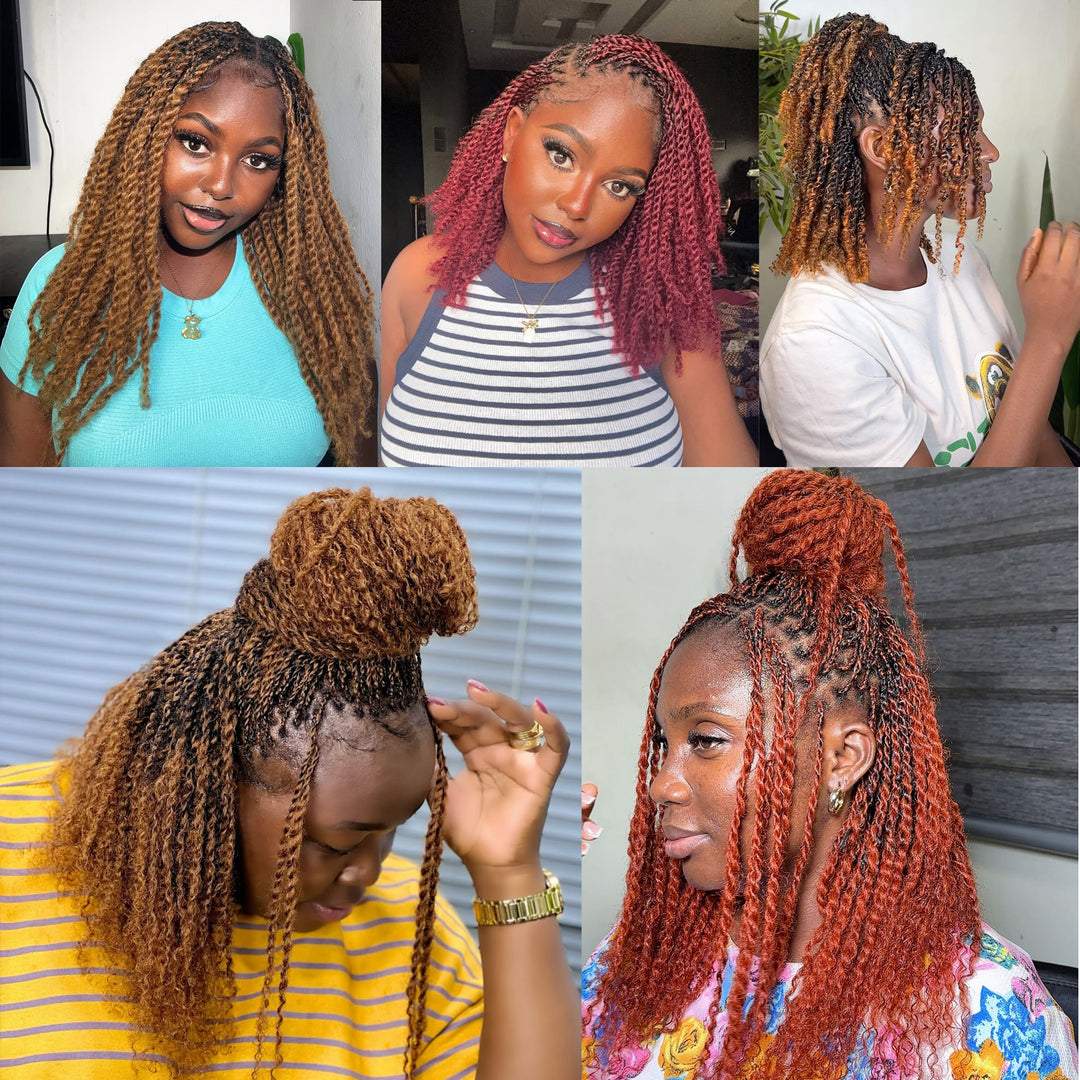 Orientfashion Afro Kinky Bulk Human Hair 50g/Pack