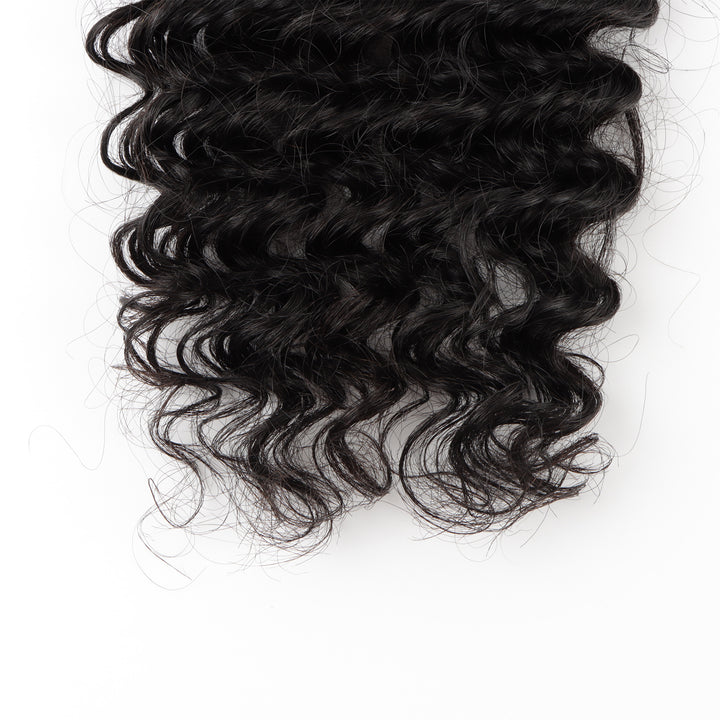 Orientfashion Deep Wave Feather Crochet Human Hair Extensions 100g/pack
