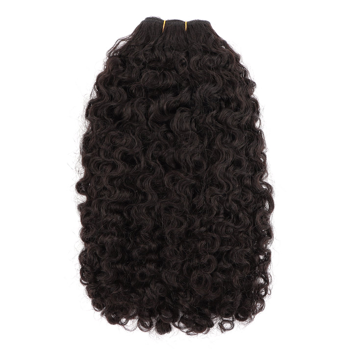 Orientfashion 100% Unprocessed Deep Curly Human Hair Weft Bundles 100g/pack