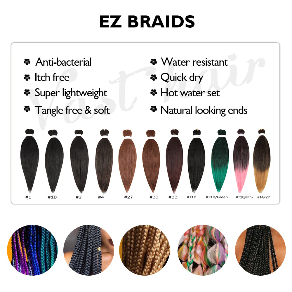 Orientfashion EZ Braid 26" Pre-stretched Braiding Hair