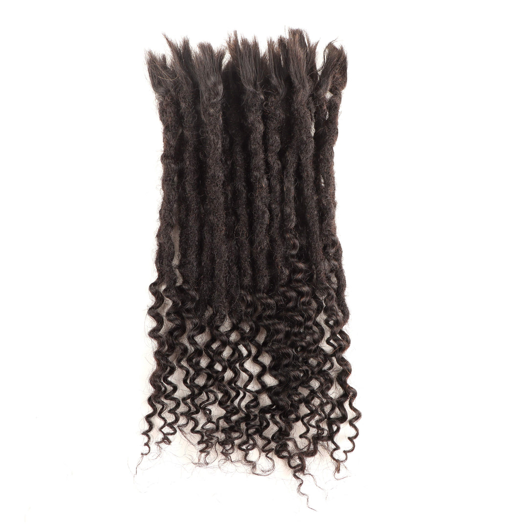 Orientfashion Deep Goddess Locs Human Hair (20 Locs Per Bundle)