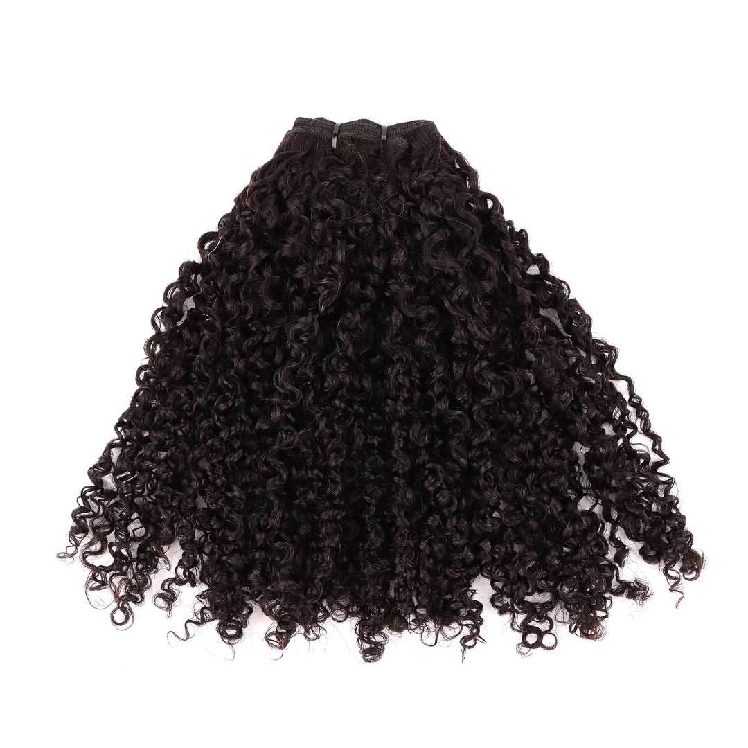 Orientfashion High Quality Pixie Curly Cuticle Aligned Virgin Human Hair Bundles 100g/pack