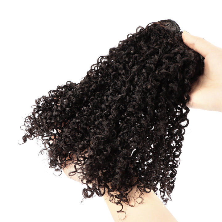 Orientfashion High Quality Pixie Curly Cuticle Aligned Virgin Human Hair Bundles 100g/pack