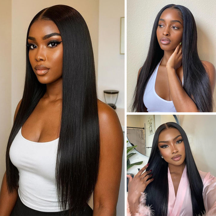 Orientfashion 100% Unprocessed Brazilian Straight Human Hair Bundles 95g/piece