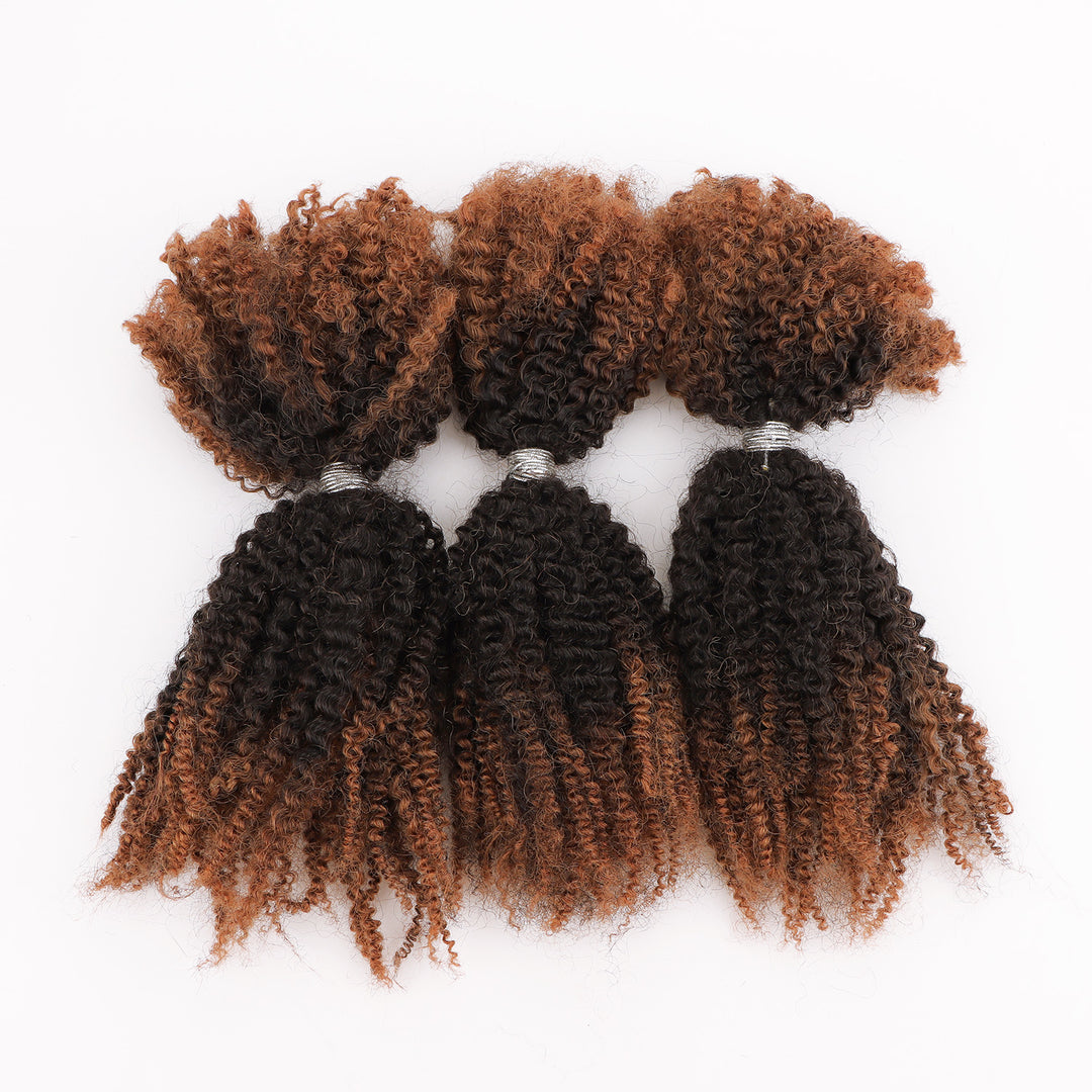 Orientfashion T30 4c Human Hair Bulk for Braiding 100g/Pack