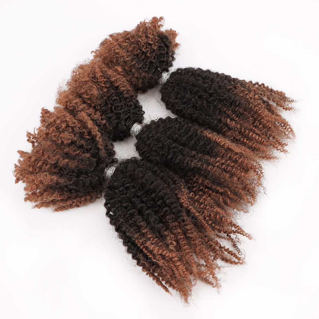 Orientfashion T30 4c Human Hair Bulk for Braiding 100g/Pack